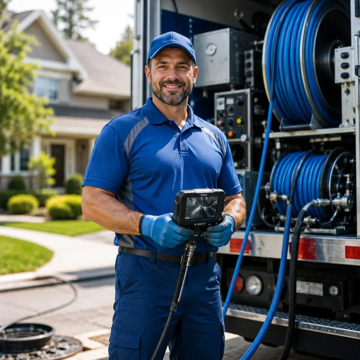 Local outdoor drain cleaning specialists in Farwell, MI